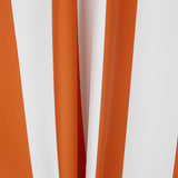 Similicuir Nautique Rayures Orange - Ribes y Casals