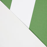 Similicuir Rayé Vert Marine - Ribes y Casals