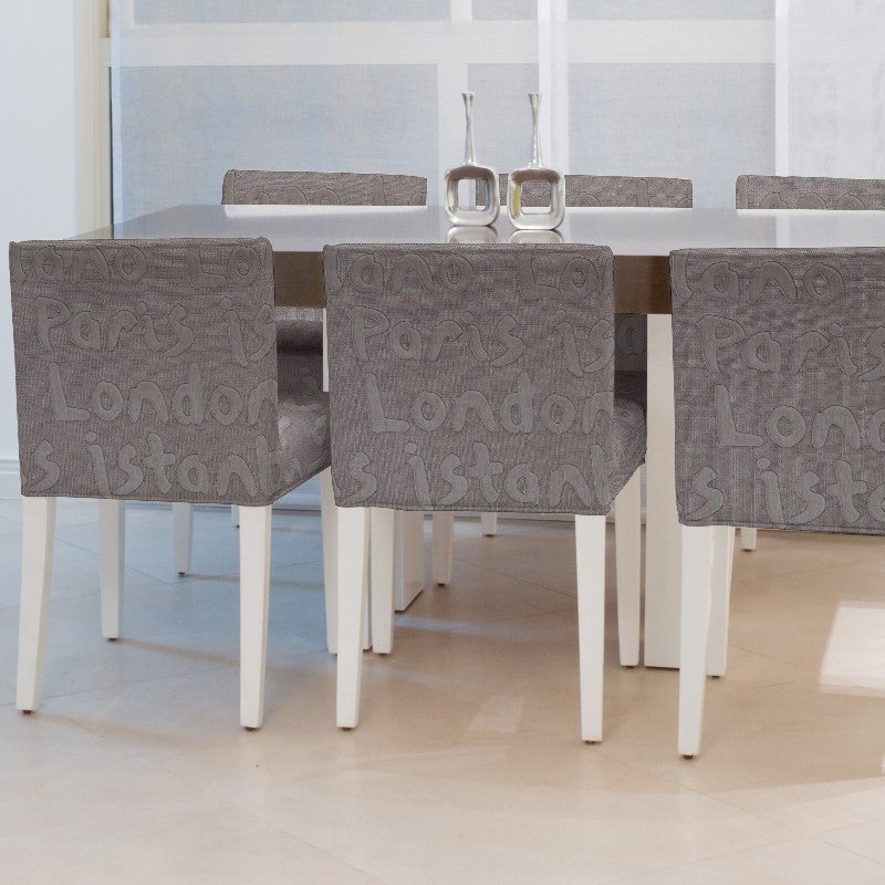 Similicuir Relief Cities Acier - Ribes y Casals