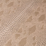 Similicuir Reptile Beige - Ribes y Casals