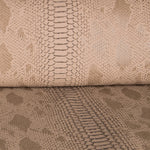 Similicuir Reptile Beige - Ribes y Casals