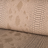 Similicuir Reptile Beige - Ribes y Casals