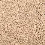 Similicuir Rose Camel Perforé - Ribes y Casals