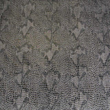 Similicuir Noir Serpent En Relief - Ribes y Casals