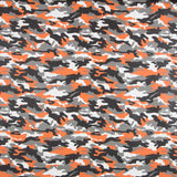 Tissu Ameublement Militaire Similicuir Orange - Ribes y Casals