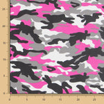 Tissu Ameublement Militaire Similicuir Rose - Ribes y Casals