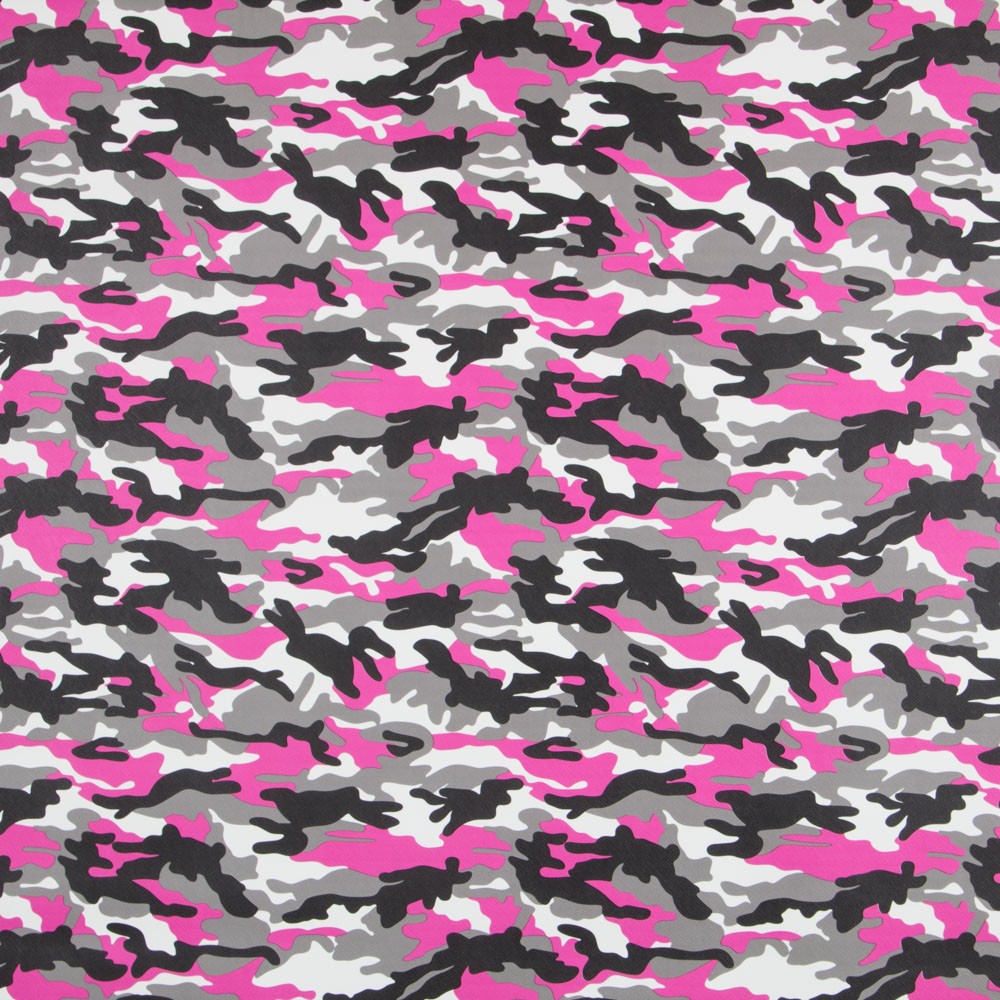 Tissu Ameublement Militaire Similicuir Rose - Ribes y Casals