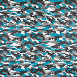Similicuir Militaire Turquoise - Ribes y Casals