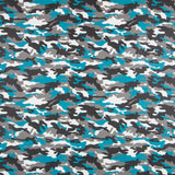 Similicuir Militaire Turquoise - Ribes y Casals