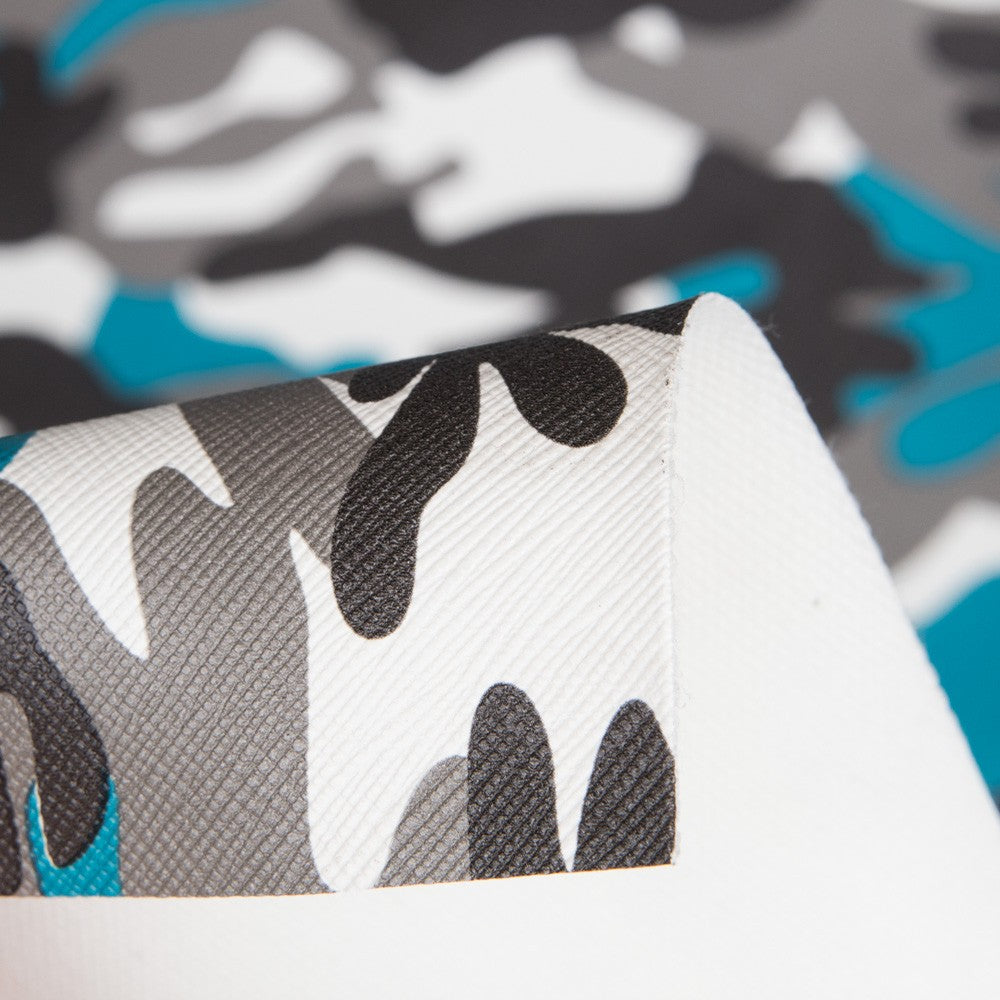 Similicuir Militaire Turquoise - Ribes y Casals