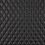 Simili Cuir Matelassé Noir - Ribes y Casals