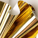 Faux cuir laminé à effet miroir or - Ribes y Casals