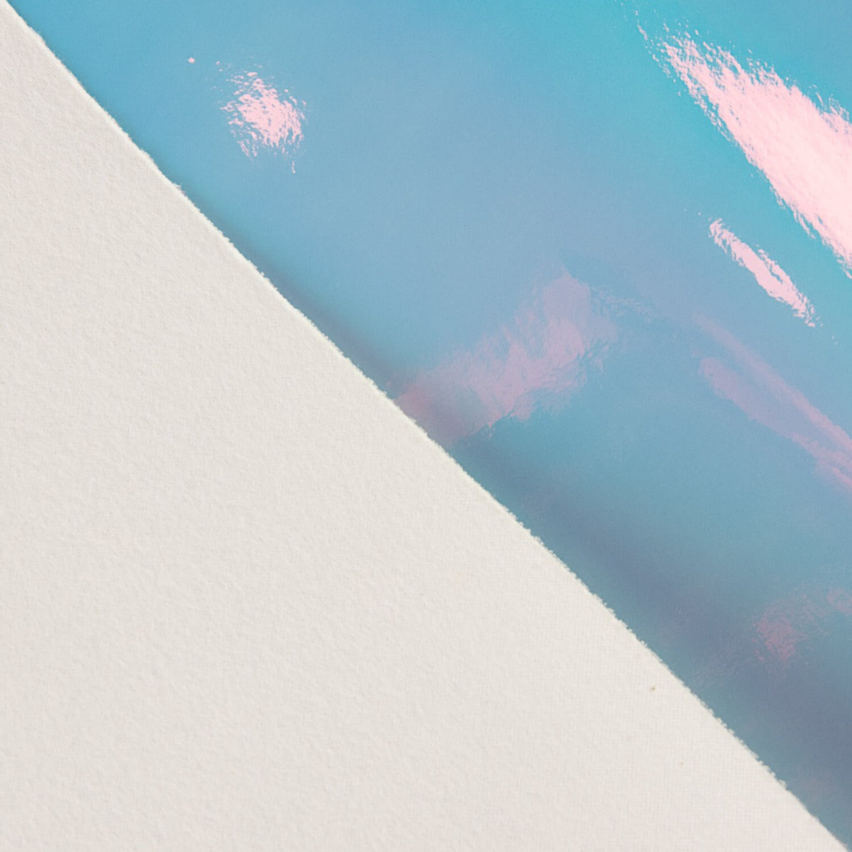 Faux cuir laminé à effet miroir en hologramme nacré - Ribes y Casals