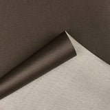 Polipiel Metalizada Ignífuga Onasis Marrón - Ribes y Casals