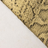 Similicuir Serpent Doré - Ribes y Casals