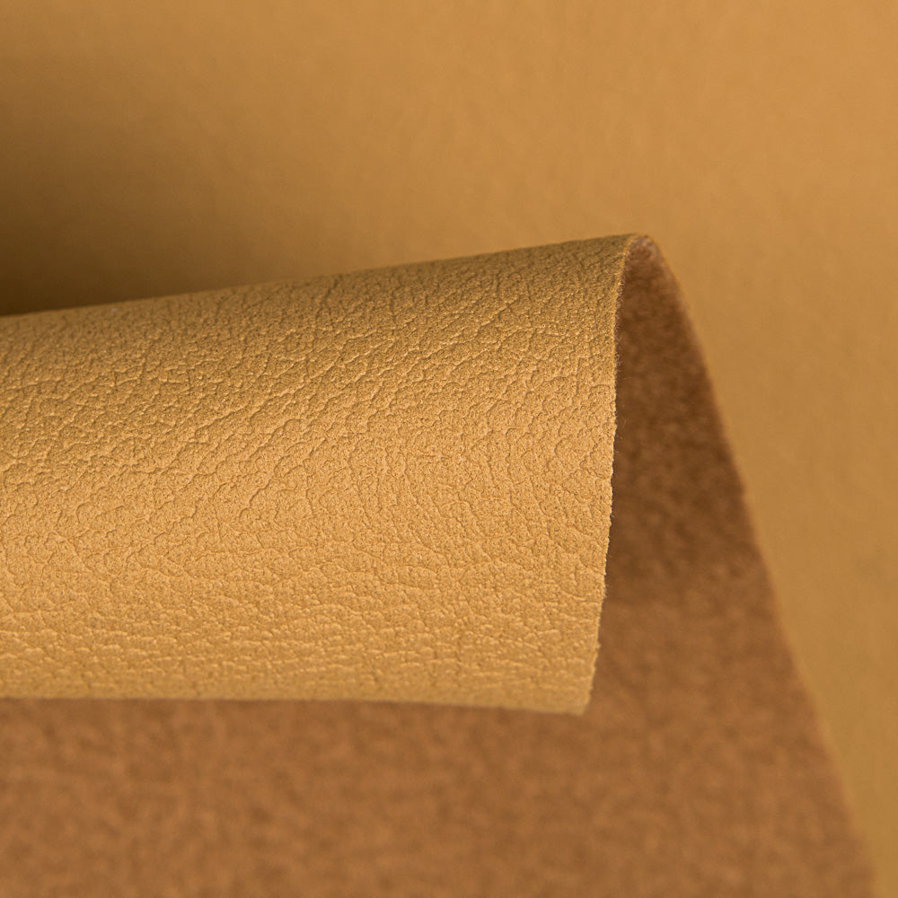 Retal Polipiel Tapicería Mate Camel 130x140 cm - Ribes y Casals