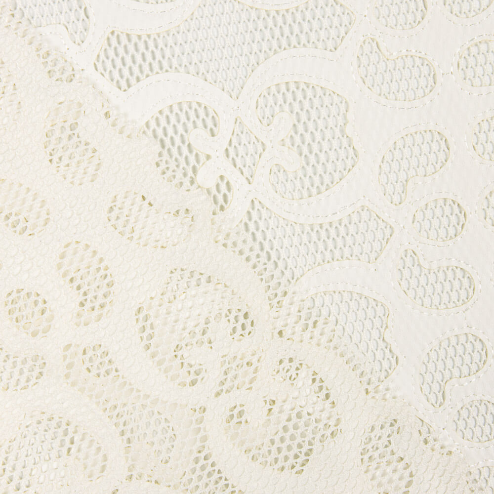 Retal Polipiel Troquelada Blanco 200x130 cm - Ribes y Casals