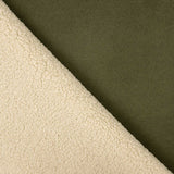 Faux daim gris avec dos en sherpa - Ribes y Casals