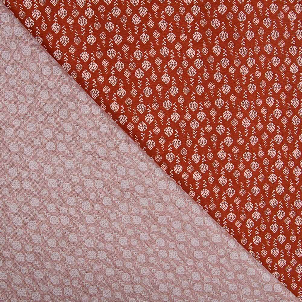 Popeline Artichaud Orange - Ribes y Casals