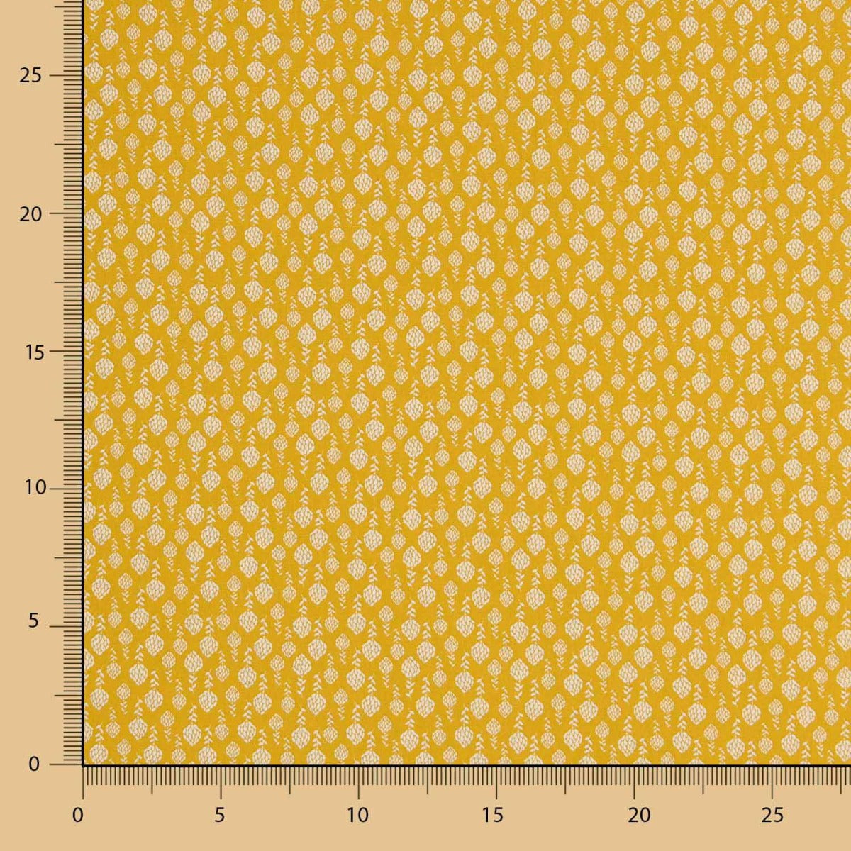 Popeline Artichaud Curcuma - Ribes y Casals