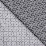 Popeline de coton Éventail gris - Ribes y Casals