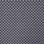 Popeline De Coton imprimé Éventail marine - Ribes y Casals