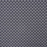 Popeline De Coton imprimé Éventail marine - Ribes y Casals