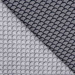 Popeline De Coton imprimé Éventail marine - Ribes y Casals