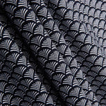 Popeline De Coton imprimé Éventail marine - Ribes y Casals