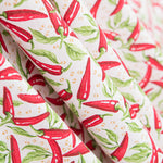 Popeline Coton Chili Blanc - Ribes y Casals