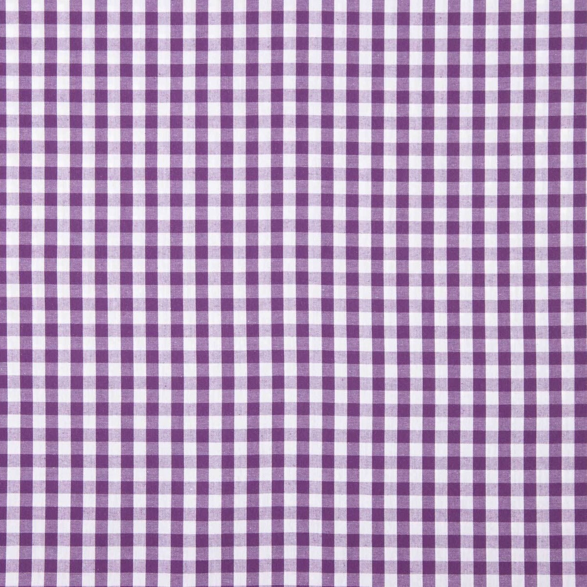 Maxi popeline de coton à carreaux violets - Ribes y Casals