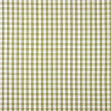 Maxi popeline de coton à carreaux olive - Ribes y Casals