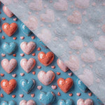 Popeline de coton Hearts Colors - Ribes y Casals