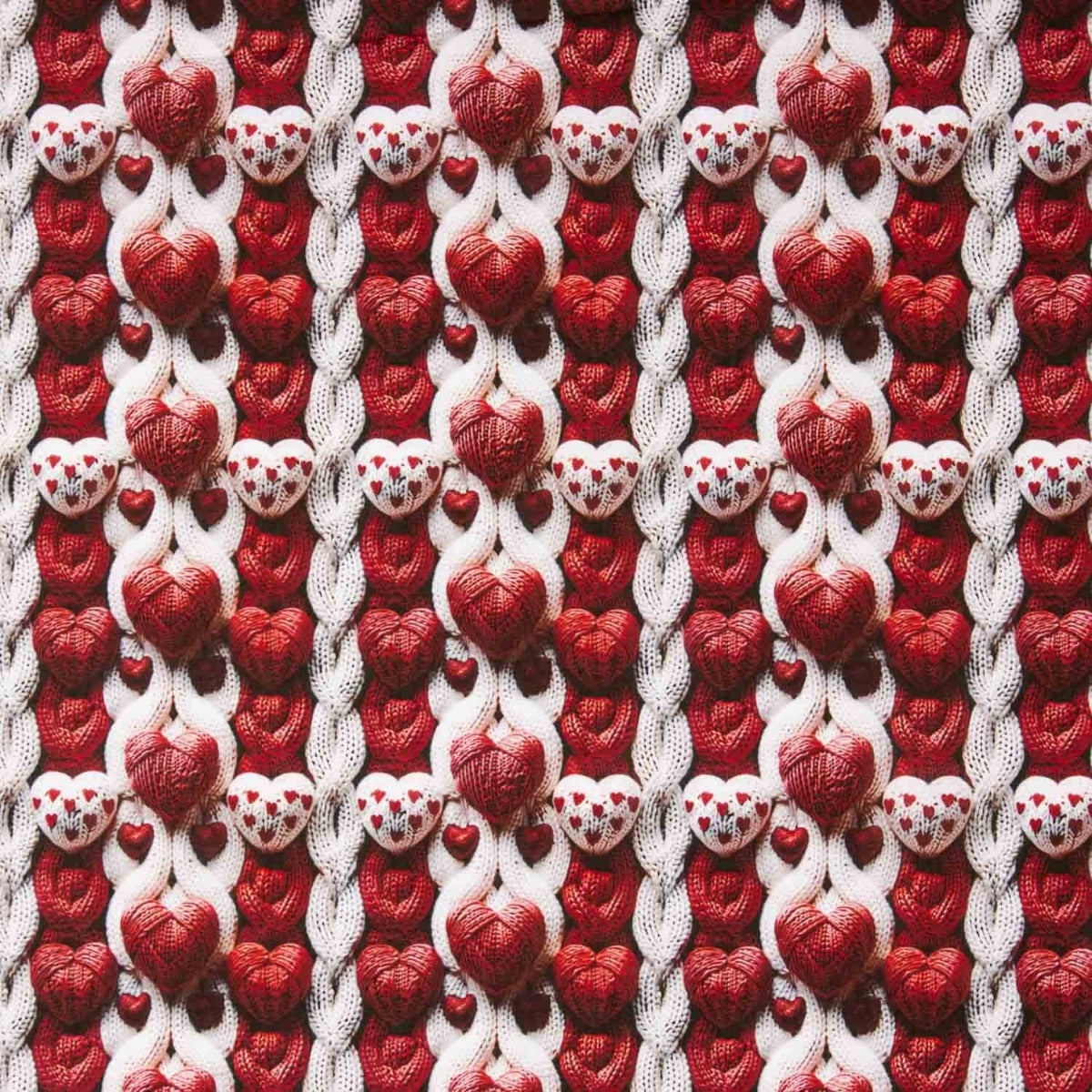 Popeline de coton Hearts Wool - Ribes y Casals