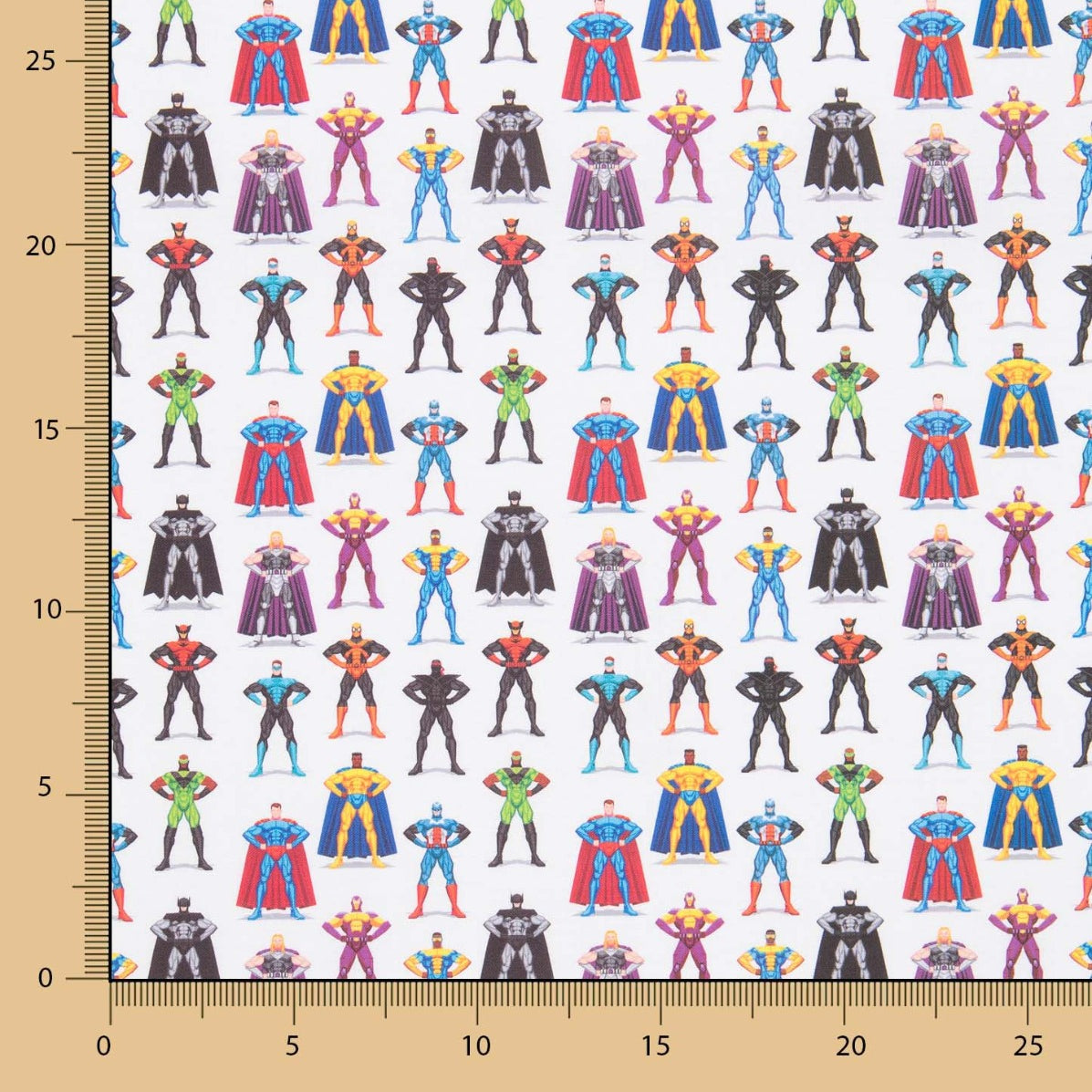 Popeline Coton DC Villains - Ribes y Casals