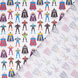 Popeline Coton DC Villains - Ribes y Casals