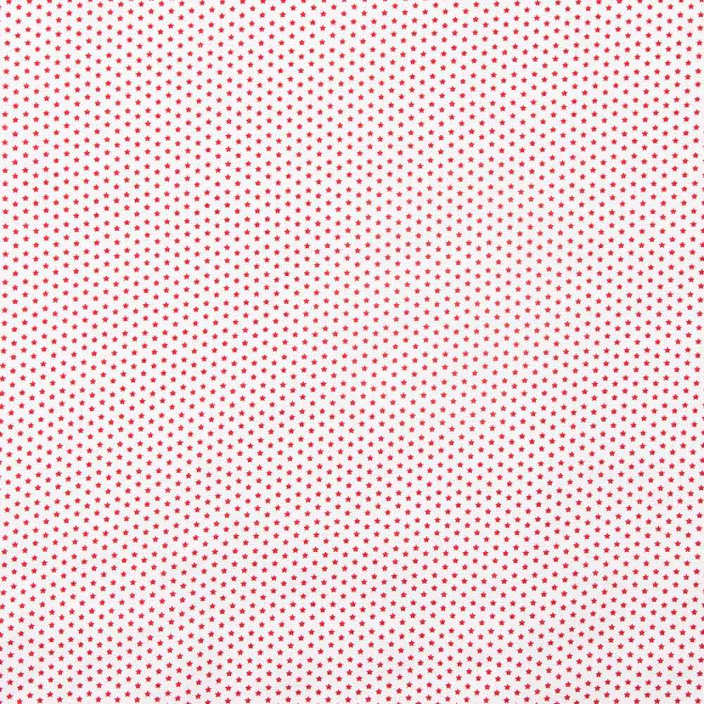 Popeline de Coton Étoiles Blanc - Ribes y Casals