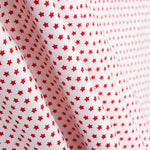 Popeline de Coton Étoiles Blanc - Ribes y Casals