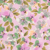 Popeline Coton Fleur Lavande - Ribes y Casals
