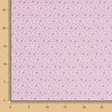 Popeline Coton A Fleurs Roses - Ribes y Casals