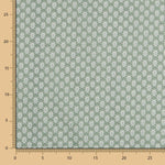 Popeline Coton Geo Aiguemarine - Ribes y Casals