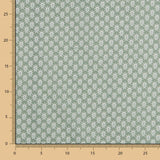 Popeline Coton Geo Aiguemarine - Ribes y Casals
