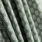 Popeline Coton Geo Aiguemarine - Ribes y Casals