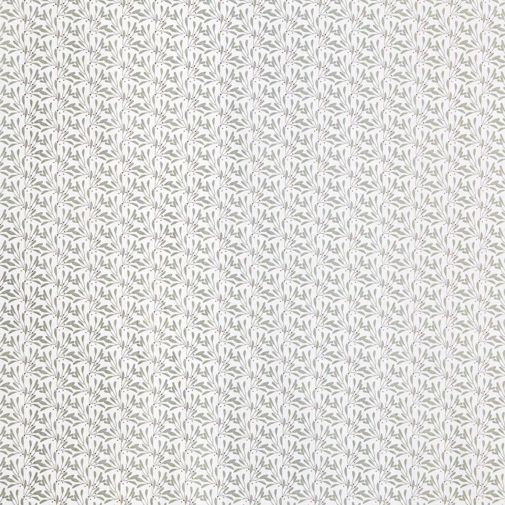 Popeline Coton Taupe Herbes - Ribes y Casals