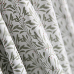 Popeline Coton Taupe Herbes - Ribes y Casals