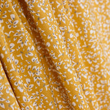 Popeline Coton Enfant Jaune Forêt - Ribes y Casals