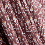 Popeline Coton Enfant Marron Forêt - Ribes y Casals