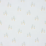 Popeline Coton Enfant aigue-marine Forest - Ribes y Casals