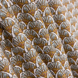 Popeline Coton Enfant Marron Pisenlit - Ribes y Casals