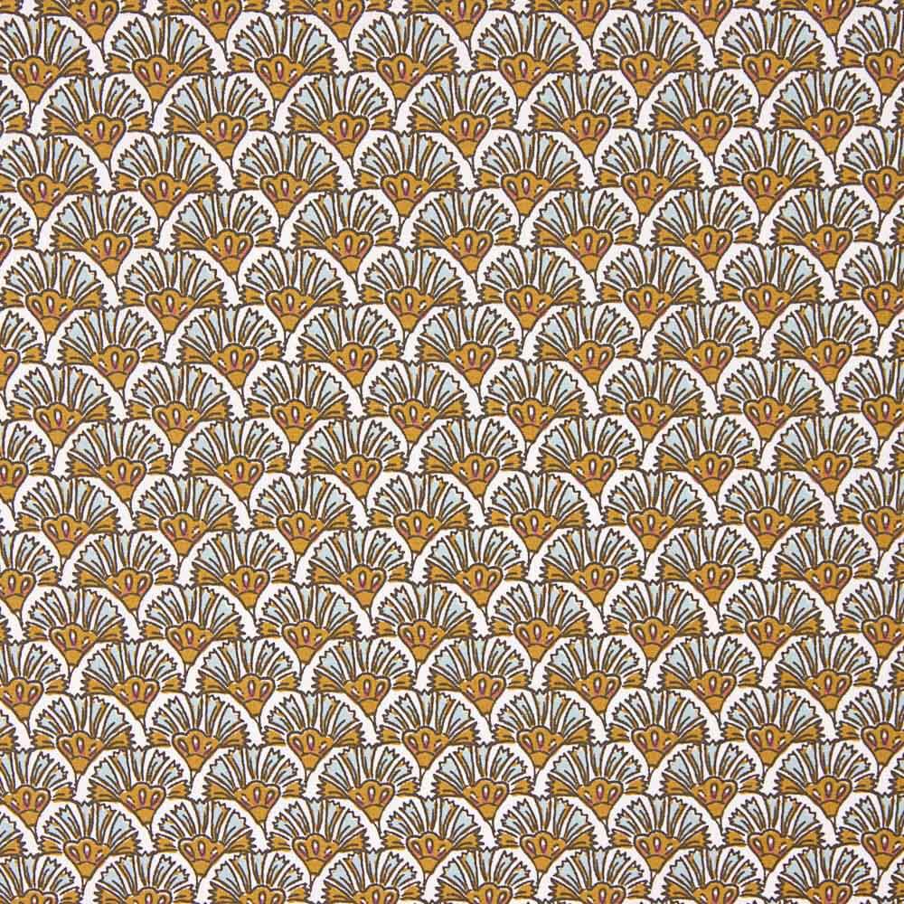 Popeline Coton Enfant Marron Pisenlit - Ribes y Casals